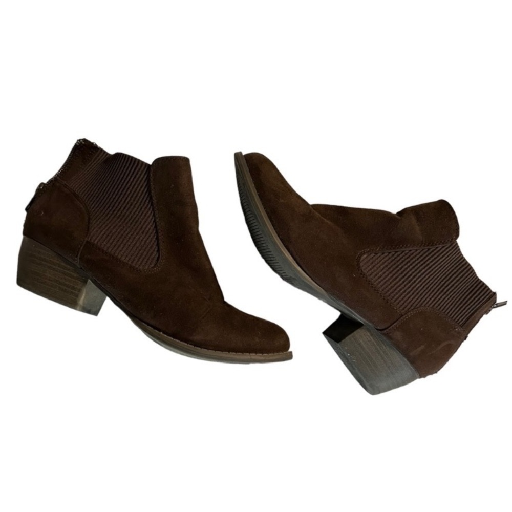Chocolate Brown Ankle Booties🌸